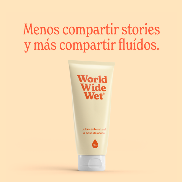 Lubricante de coco World Wide Wet: Menos compartir stories y más compartir fluidos