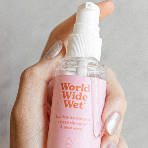 Lubricante natural a base de agua & aloe vera World Wide Wet Lubricante natural a base de agua & aloe vera World Wide Wet