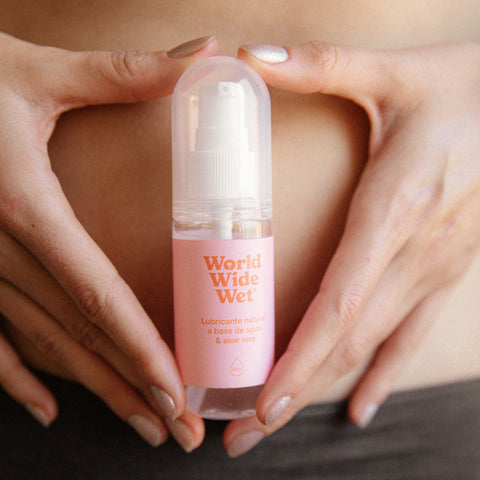 Lubricante natural a base de agua & aloe vera World Wide Wet Lubricante natural a base de agua & aloe vera World Wide Wet