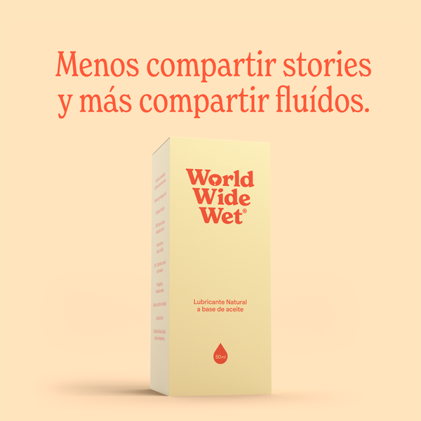 Caja del lubricante de coco World Wide Wet: Menos compartir stories y más compartir fluidos